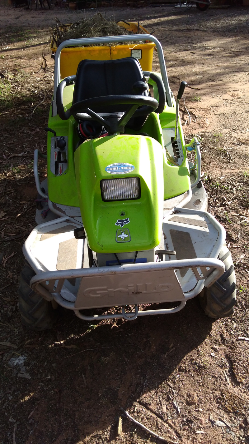 Go-kart with a bullbar and recovery point!